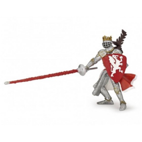 Figurine Roi au dragon rouge Papo 39386
