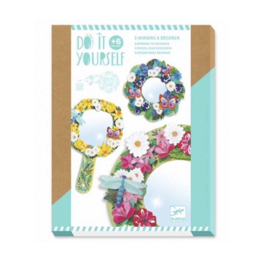 Miroirs DIY Douceur florale djeco