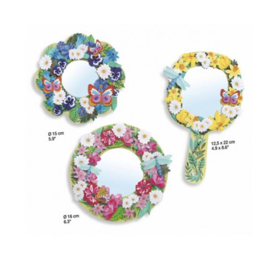 Miroirs DIY Douceur florale djeco