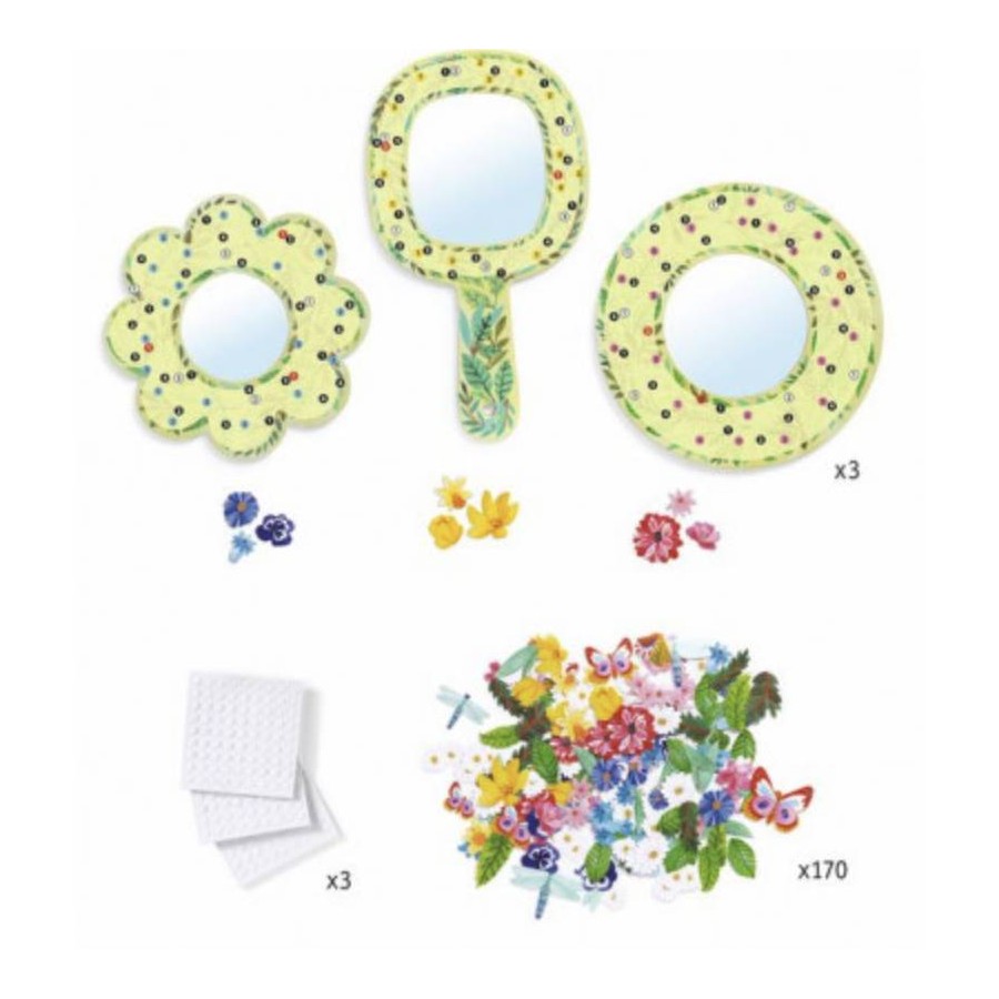 Miroirs DIY Douceur florale djeco