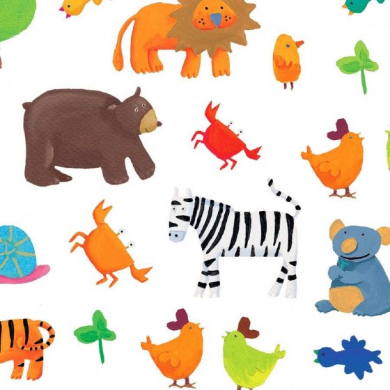 160 stickers Animaux
