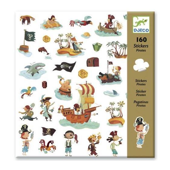 160 stickers Pirates