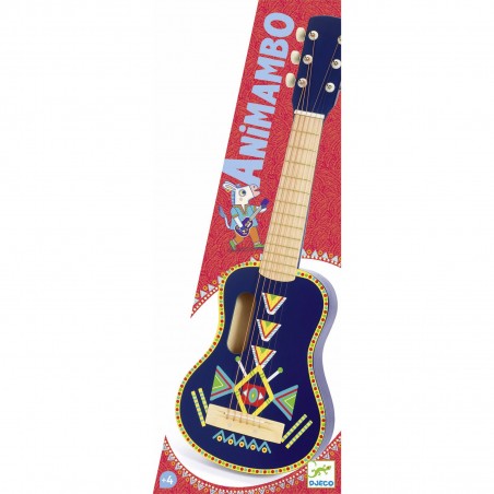 Guitare 6 cordes métalliques Animambo - Djeco