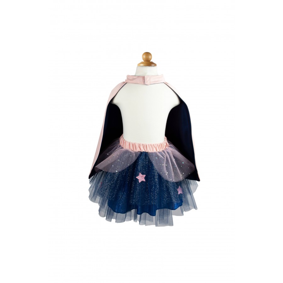 Set héroïne super duper pink/navy 4/6 ans Great Pretenders