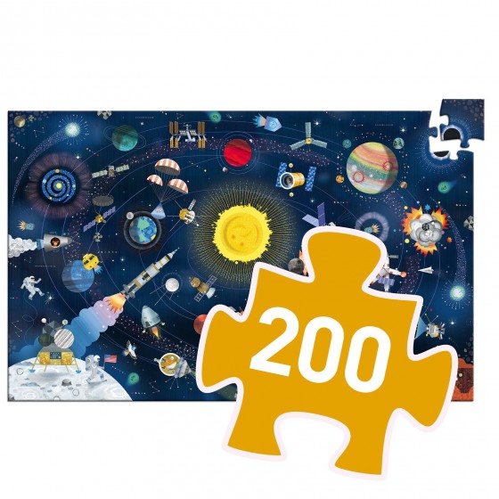 Puzzle observation Espace 200 pièces
