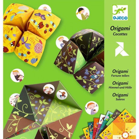 Initiation à l'Origami - Cocottes