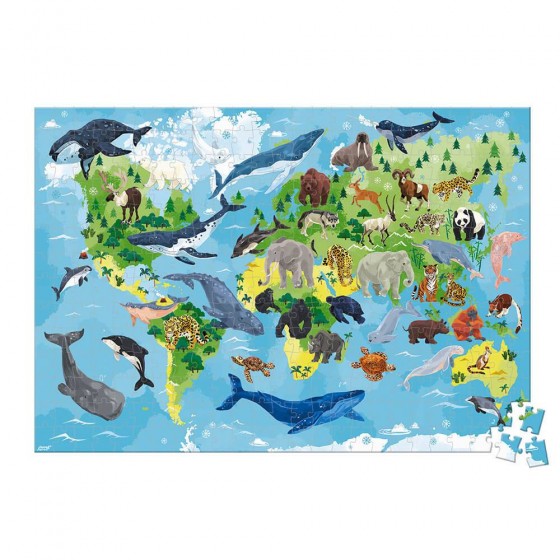 Puzzle éducatif Les espèces prioritaires WWF