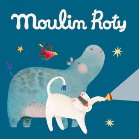 Boite de 3 disques pour lampe à histoires les papoum Moulin Roty