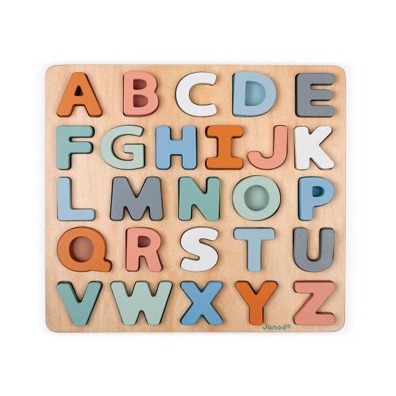 Puzzle alphabet Sweet cocoon