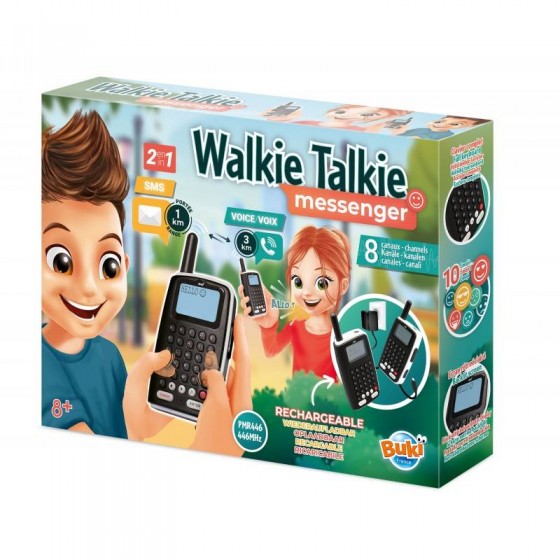 Talkie walkie messenger buki