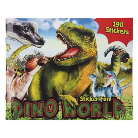 Sticker dinosaure fun world