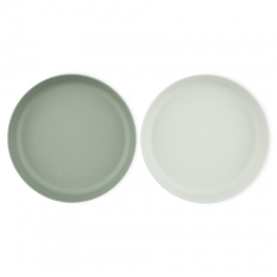 PACK 2 ASSIETTE OLIVE