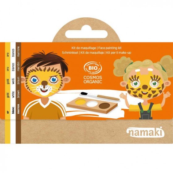 Kit de maquillage 3 couleurs Lion & Girafe