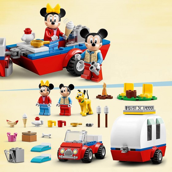 Lego Mickey Et Minnie En Camping