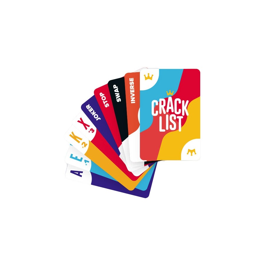Crack List - jeu de cartes d'ambiance - Merlinpinpin