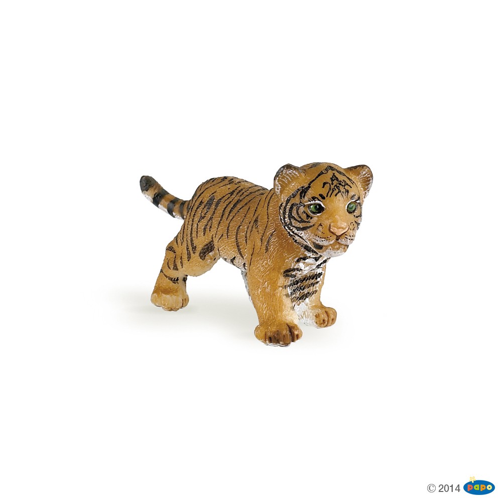 Figurine Bebe Tigre Papo Monde Sauvage