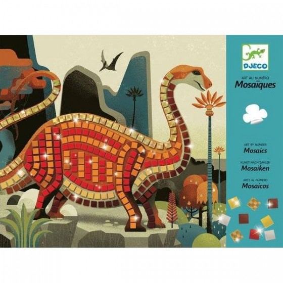 Mosaïques Dinosaures Djeco DJ08899
