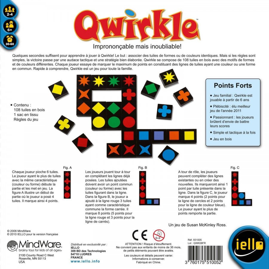 Iell Qwirkle REF51005