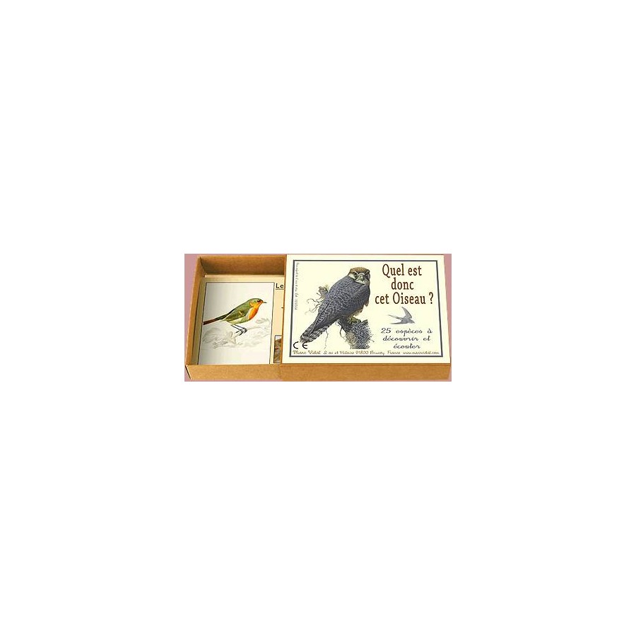 Quel est donc cet oiseau? Quel est donc cet oiseau?