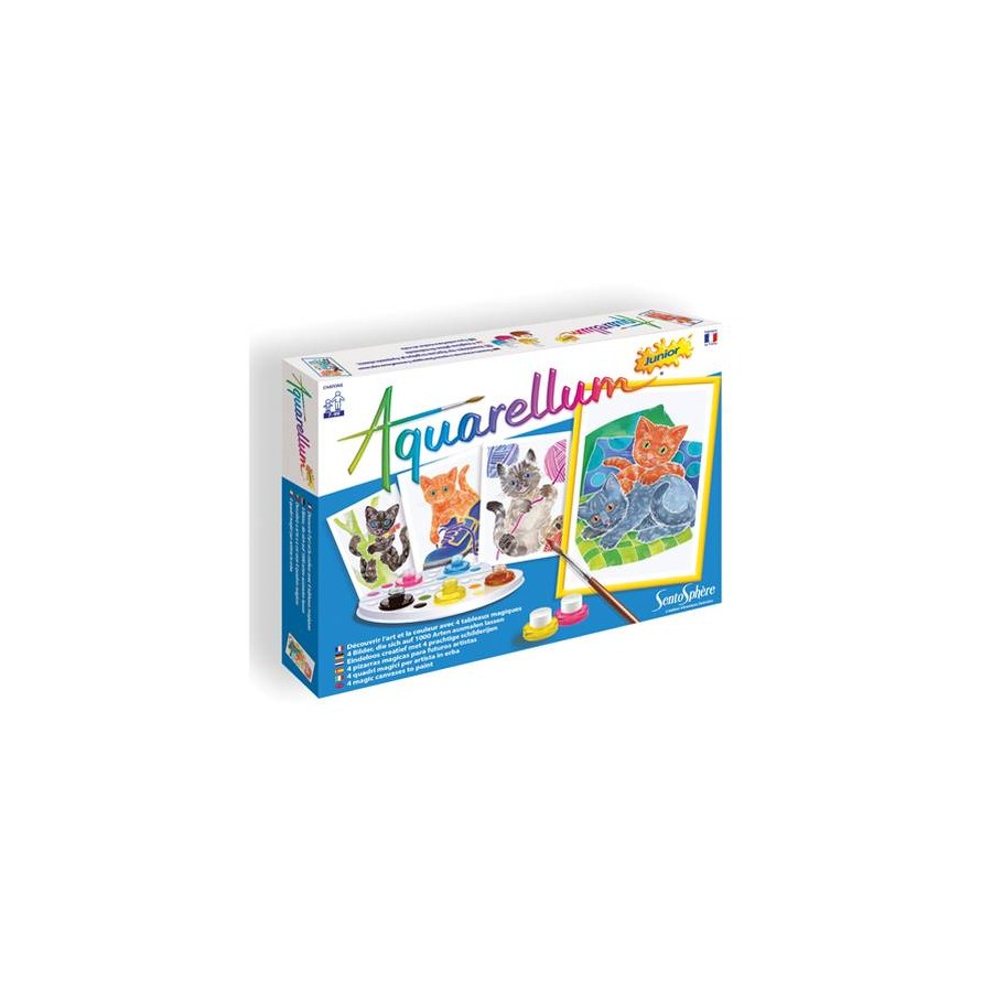 Jeux créatifs Sentosphère - Kits Aquarellum junior