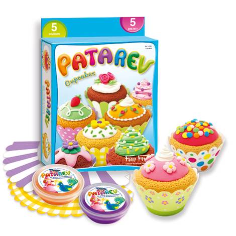 Patarev Cupcakes Sentosphere Pate A Modeler Loisirs Creatifs