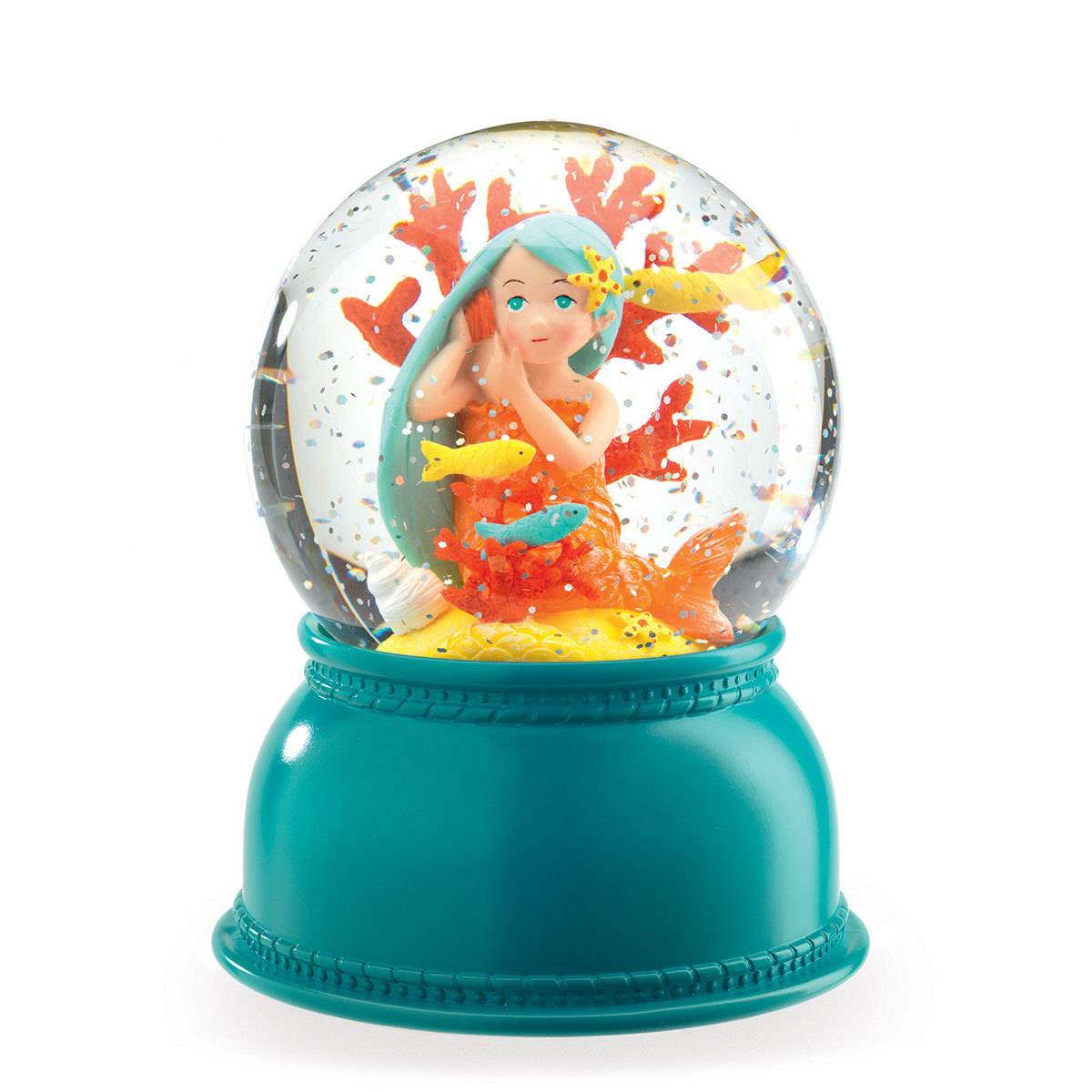 Veilleuse Boule A Neige Sirene Djeco Decoration Chambre Enfant