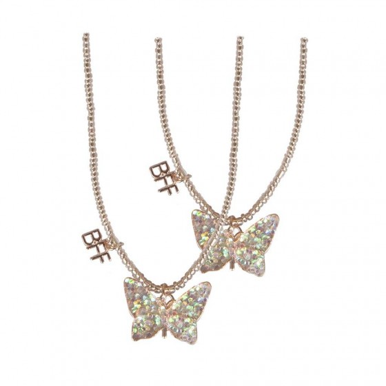 Collier de l'amitié BFF Papillon