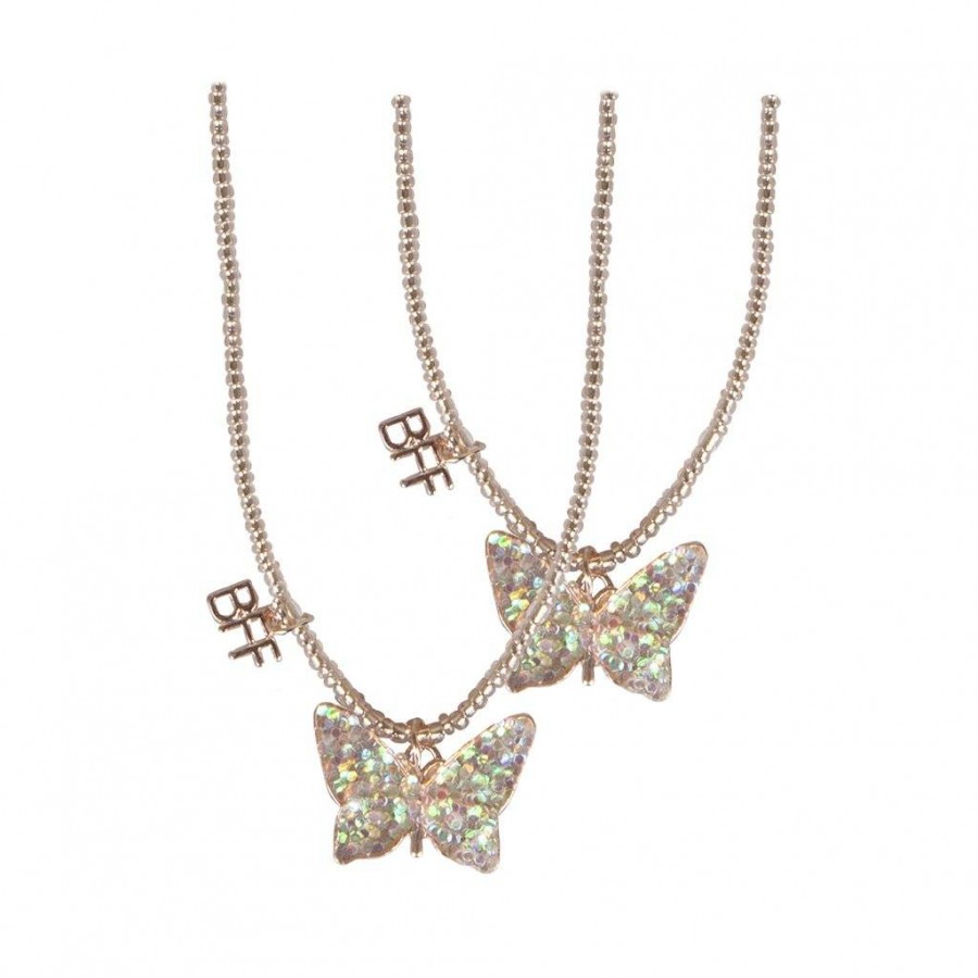 Collier de l'amitié BFF papillon Great Pretenders